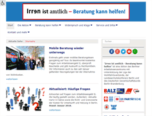 Tablet Screenshot of beratung-kann-helfen.de
